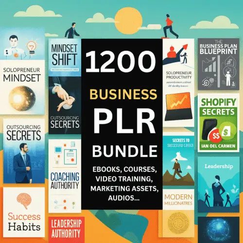 3,000+ plr ebooks & courses – full resell rights & ready to use