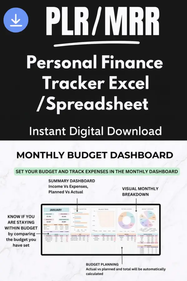 mega plr bundle – ebooks, journals, trackers, videos & printables