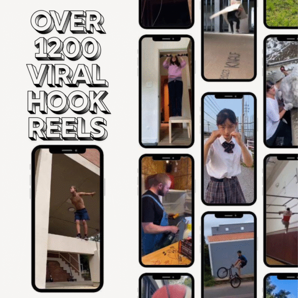 1,200+ plr viral hook videos – high converting intros for reels & shorts